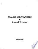 Analisis multivariable
