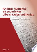 Análisis numérico de ecuaciones diferenciales ordinarias