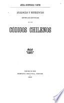 Analogías y diferencias entre los artículos de los códigos Chilenos