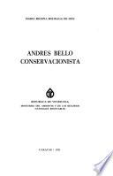 Andrés Bello, conservacionista