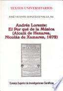 Andrés Lorente El por qué de la música (Alcalá de Henares, Nicolás de Xamares, 1672)