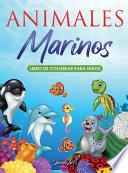 Animales Marinos - Libro de Colorear para Niños