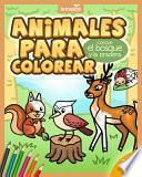 Animales para Colorear. Conoce el bosque y la pradera