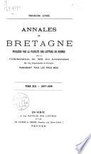 Annales de Bretagne et des pays de l'Ouest