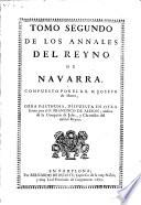 Annales Del Reyno De Navarra