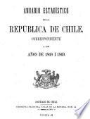 Annuaire statistique de la République du Chili