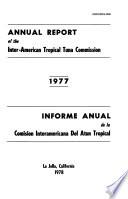 Annual Report - Inter-American Tropical Tuna Commission