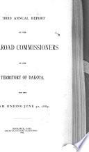 Annual Report of the Board of Railroad Commissioners of the Territory of Dakota for the Year Ending ...