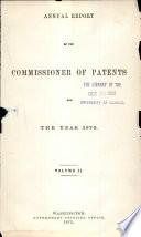 Annual Report of the Commissioner of Patents