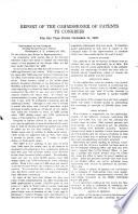 Annual Report of the Commissioner of Patents to the Secretary of Commerce for the Fiscal Year Ended ...