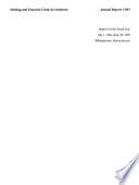 Annual Report - Sterling and Francine Clark Art Institute