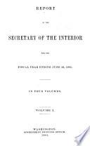 Annual Reports of the Department of the Interior ...