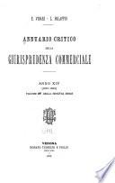 Annuario critico della giurisprudenza commerciale