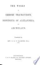 Ante-Nicene Christian Library