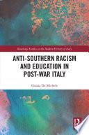 Anti-Southern Racism and Education in Post-War Italy