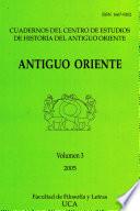 Antiguo Oriente - Volume 3 (2005)