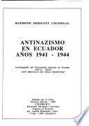 Antinazismo en Ecuador, años 1941-1944
