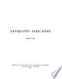 Antiquités africaines