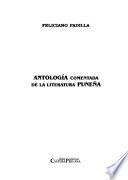 Antología comentada de la literatura puneña