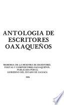 Antología de escritores oaxaquenños