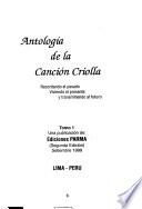 Antología de la canción criolla