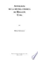 Antología de la décima cósmica de Holguín Cuba
