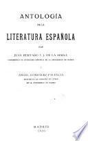Antología de la literatura española