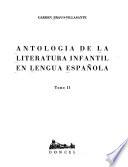 Antología de la literatura infantil en lengua española
