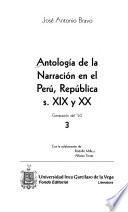 Antología de la narración en el Perú, República, s. XIX y XX: Generación del '50