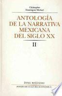 Antología de la narrativa mexicana del siglo XX