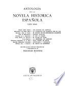 Antología de la novela histórica española (1830-1844)