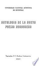 Antología de la nueva poesía hondureña