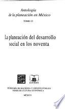 Antología de la planeación en México