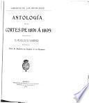 Antología de las Cortes de 1891 a 1895