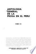 Antología general de la prosa en el Perú