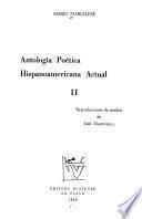 Antología poética hispanoamericana actual