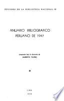 Anuario bibliográfico peruano