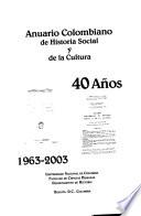 Anuario colombiano de historia social y de la cultura