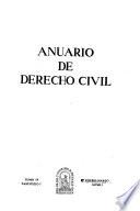 Anuario de derecho civil