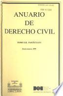 Anuario de derecho civil