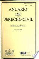 Anuario de derecho civil