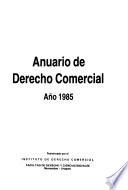 Anuario de derecho comercial
