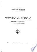Anuario de derecho