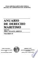 Anuario de derecho maritimo