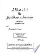 Anuario de familias cubanas