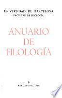 Anuario de filología