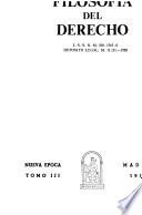 Anuario de filosofía del derecho