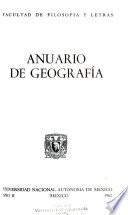 Anuario de geografía