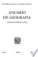 Anuario de geografía