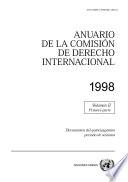Anuario de la Comisión de Derecho Internacional 1998, Vol.II, Parte1
